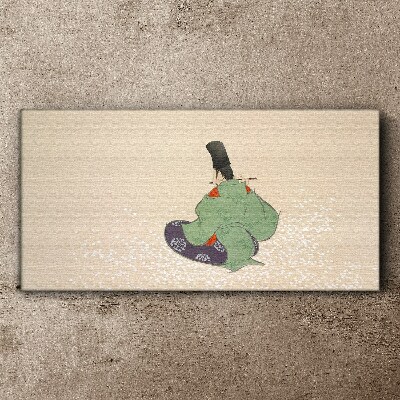 The charm of Japanese tradition Canvas wall art