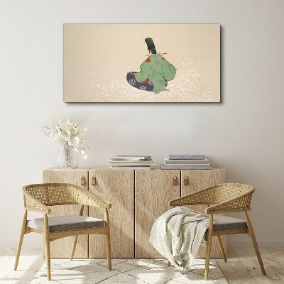 The charm of Japanese tradition Canvas wall art