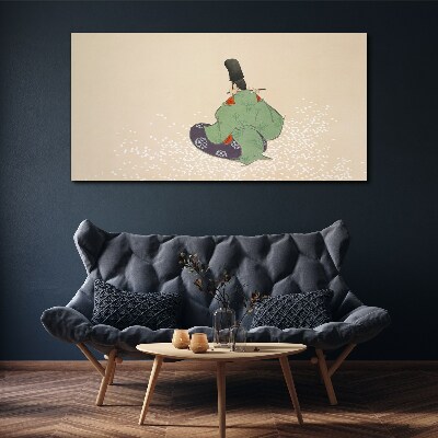 The charm of Japanese tradition Canvas wall art