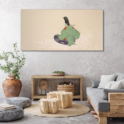 The charm of Japanese tradition Canvas wall art