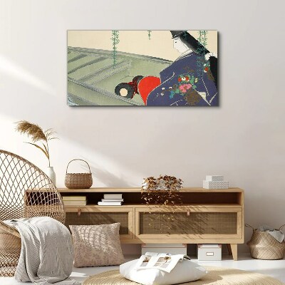 Peace in the garden Print on canvas