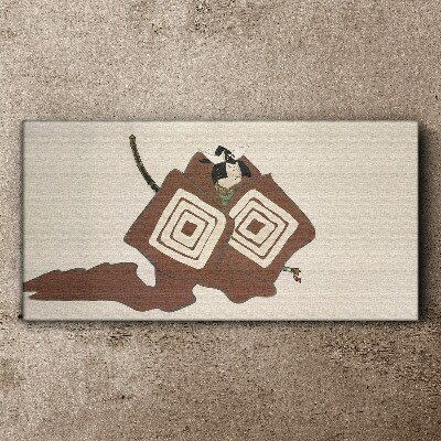 Elegance in simplicity Print on canvas
