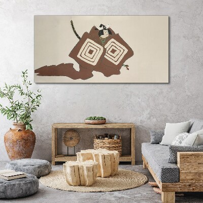 Elegance in simplicity Print on canvas