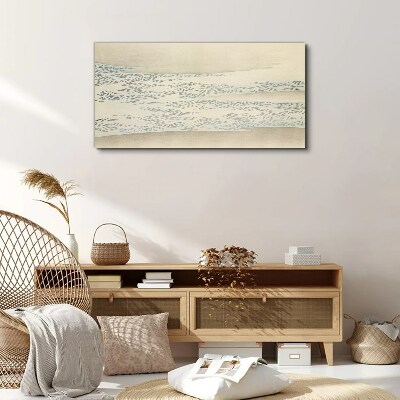 Abstract waves Canvas Wall art