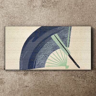 Traditional abstraction Canvas Wall art