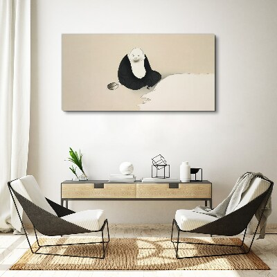 Abstraction asia Canvas Wall art
