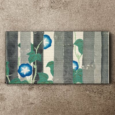 Bamboo flowers Canvas Wall art