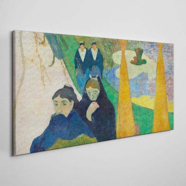 Sadness and reflection in the landscape Print on canvas