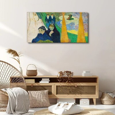 Sadness and reflection in the landscape Print on canvas