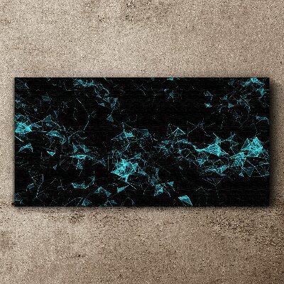 Geometry in motion Print on canvas