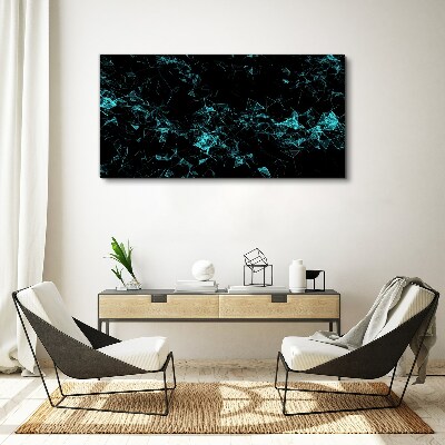 Geometry in motion Print on canvas
