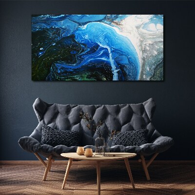 Ocean Whirlpools Canvas wall art
