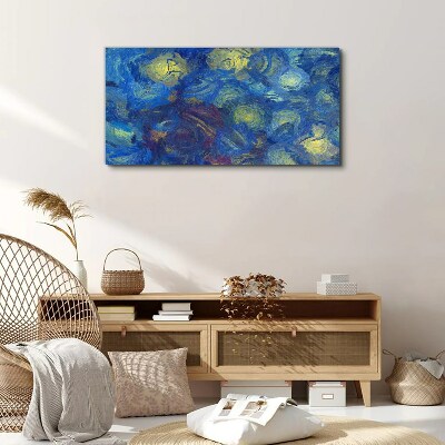 Stars in the night sky Canvas wall art