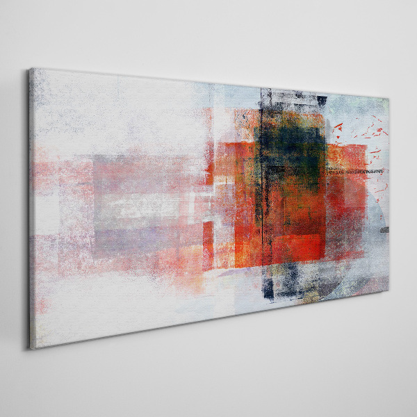 Abstract composition of colors Print on canvas
