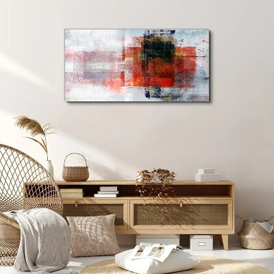 Abstract composition of colors Print on canvas