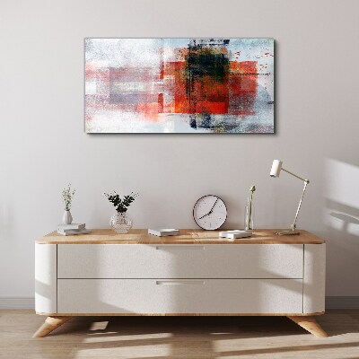 Abstract composition of colors Print on canvas