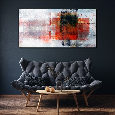 Abstract composition of colors Print on canvas