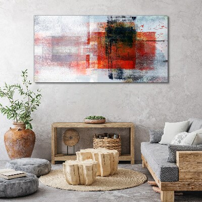 Abstract composition of colors Print on canvas