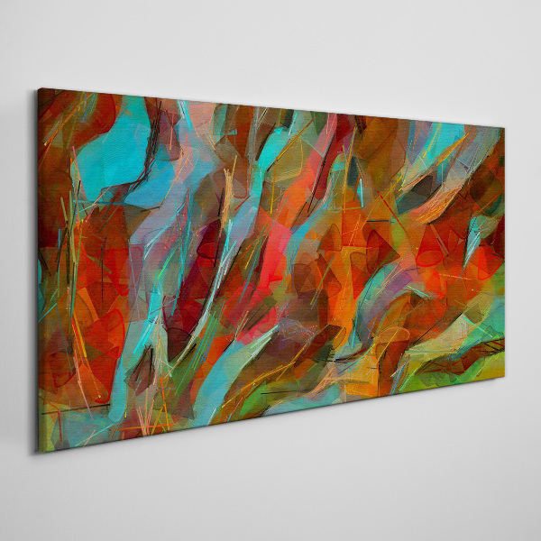 Colors of Nature in Abstraction Canvas wall art