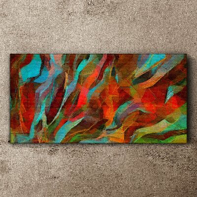 Colors of Nature in Abstraction Canvas wall art