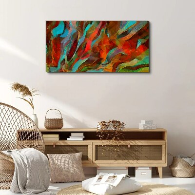 Colors of Nature in Abstraction Canvas wall art