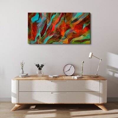 Colors of Nature in Abstraction Canvas wall art