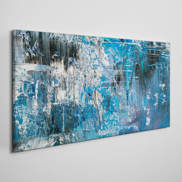 The cold breath of the ocean Canvas wall art