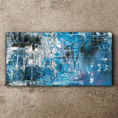 The cold breath of the ocean Canvas wall art