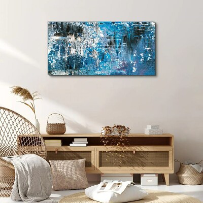 The cold breath of the ocean Canvas wall art