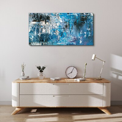 The cold breath of the ocean Canvas wall art
