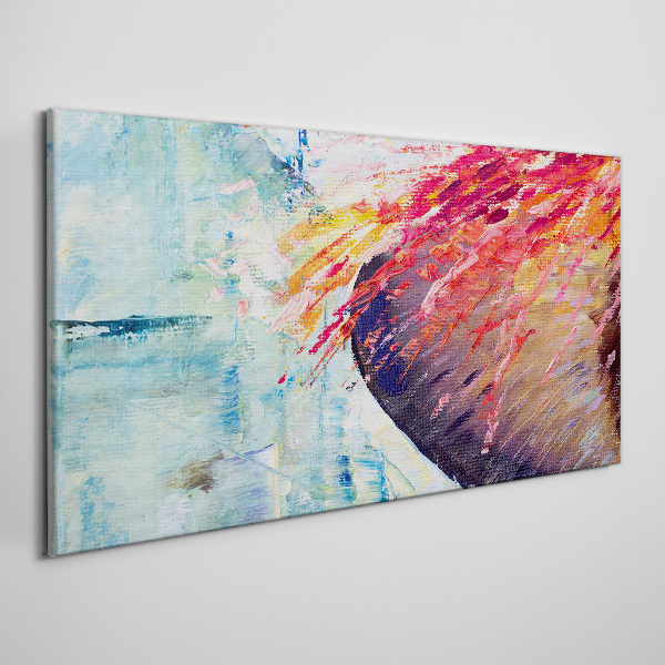 Colors in motion Print on canvas