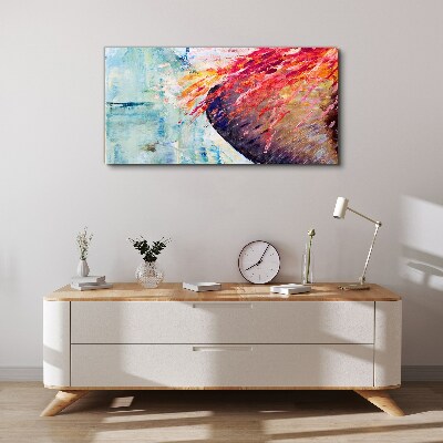 Colors in motion Print on canvas