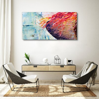 Colors in motion Print on canvas