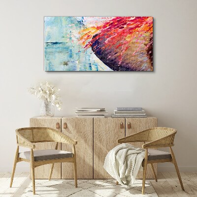 Colors in motion Print on canvas