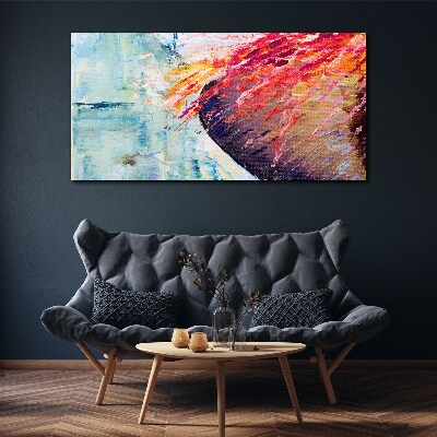 Colors in motion Print on canvas