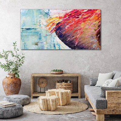 Colors in motion Print on canvas