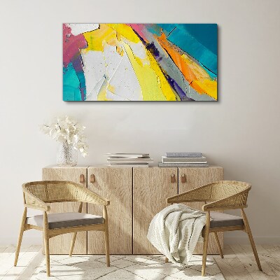 Colors in motion Canvas wall art