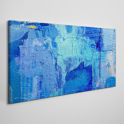 The sky is in shades of blue Canvas wall art