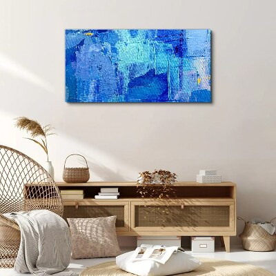 The sky is in shades of blue Canvas wall art