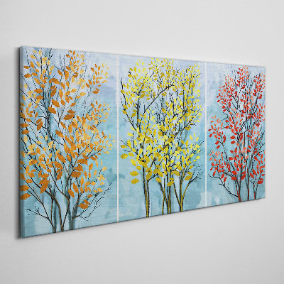 Tree leaves branches Canvas Wall art