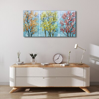 Tree leaves branches Canvas Wall art