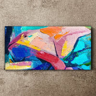 Colors in motion Print on canvas