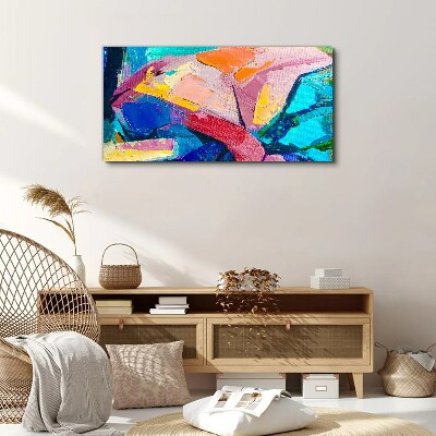 Colors in motion Print on canvas