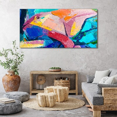 Colors in motion Print on canvas
