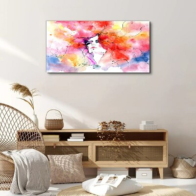 A colorful reflection of emotions Print on canvas