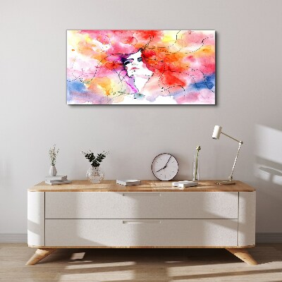 A colorful reflection of emotions Print on canvas