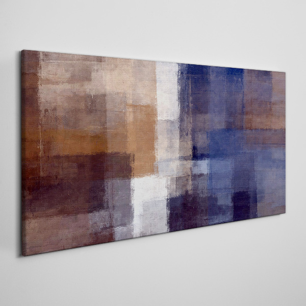 Abstract composition of colors Print on canvas