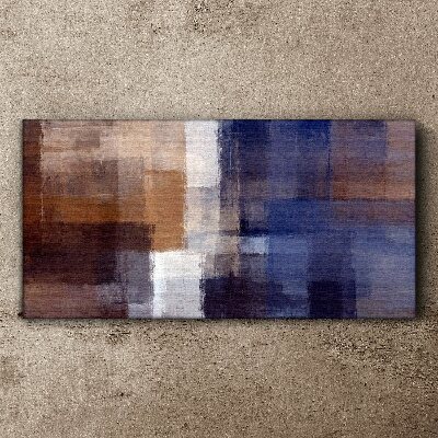 Abstract composition of colors Print on canvas