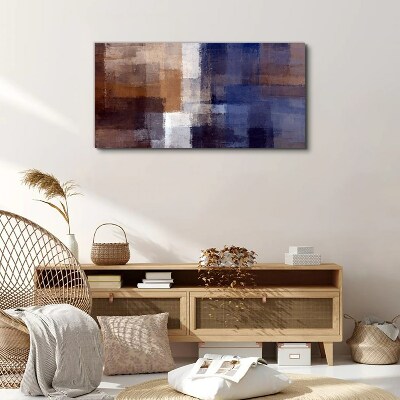 Abstract composition of colors Print on canvas
