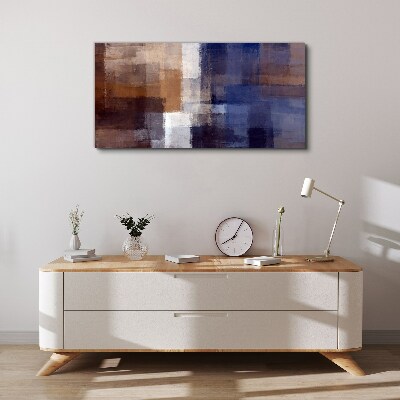 Abstract composition of colors Print on canvas
